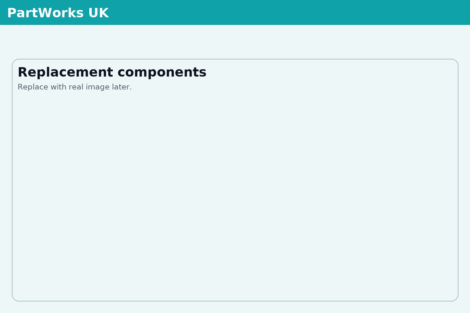 Replacement components
